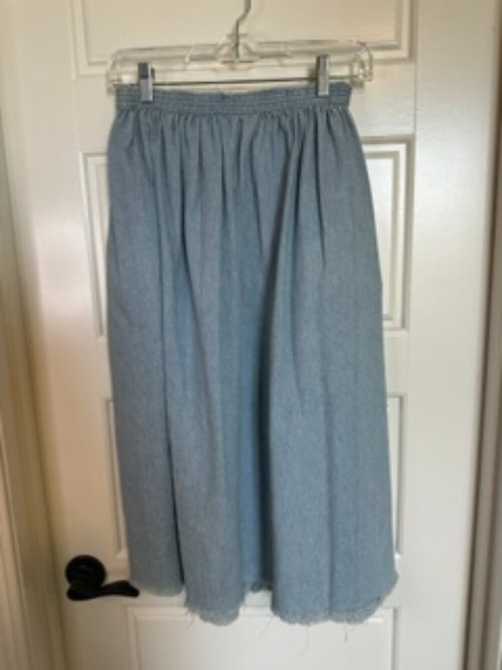 Designer Ulla Johnson Midi Jean Skirt